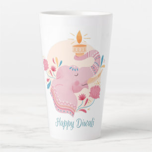 Tasse Latte Heureux Diwali