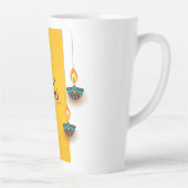 Tasse Latte Heureux Diwali (Droite)