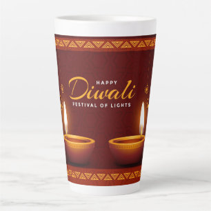 Tasse Latte Heureux Diwali
