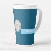 Tasse Latte HEUREUX HANOUKKA grand (Angle droit)