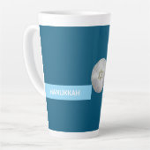 Tasse Latte HEUREUX HANOUKKA grand (Angle gauche)