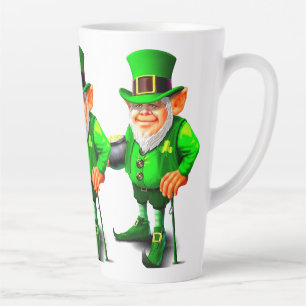 TASSE LATTE HEUREUX SAINT-PATRICK'S DAY CUTE LEPRECHAUN