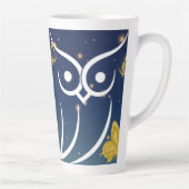 Tasse Latte Hibou et papillons (Droite)