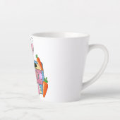 Tasse Latte Hip-Hop Lapin de Pâques Mixtape - Cassette Rétro (Droite)