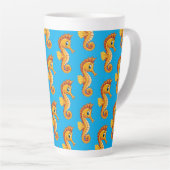 Tasse Latte Hippocampe à long nez (Angle droit)