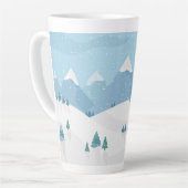 Tasse Latte Hiver (Angle gauche)