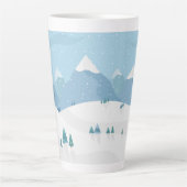 Tasse Latte Hiver (Devant)