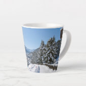 Tasse Latte Hiver à St. Moritz (Angle droit)