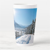 Tasse Latte Hiver à St. Moritz (Devant)