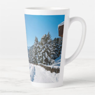Tasse Latte Hiver à St. Moritz