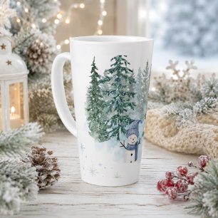 Tasse Latte Hiver Cozy