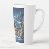 Tasse Latte Hiver/Père Noël/Noël/Neige (Droite)