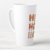Tasse Latte Ho Ho Ho Gingerbread Cookie Christmas (Angle gauche)