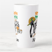 TASSE LATTE HOCUS POCUS CAFÉ HEURE HALLOWEEN SKELETON WITCH (Devant)