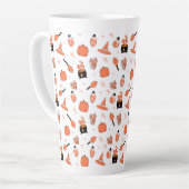 Tasse Latte Hocus Pocus Citrouille Épice Latte À Focus Automne (Angle gauche)