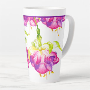 Tasse Latte Holi sur une grosse tôle