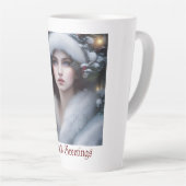 Tasse Latte Holiday (Angle droit)