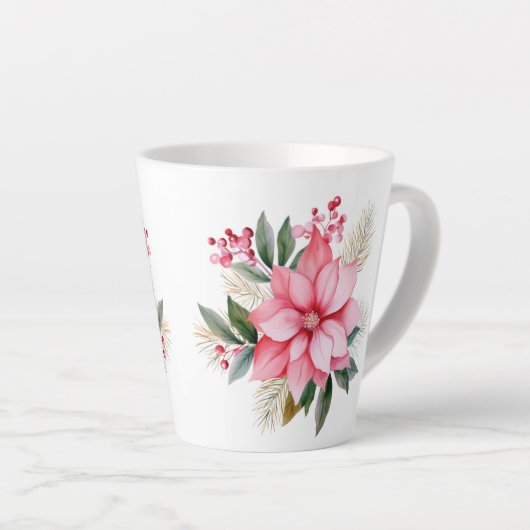 Tasse Latte Holiday (Angle droit)