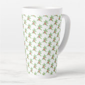 Tasse Latte Holly berries Christmas (Angle droit)