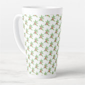 Tasse Latte Holly berries Christmas (Angle gauche)