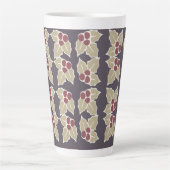 Tasse Latte Holly Motif (Devant)