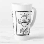 TASSE LATTE HOLY GROUNDS COFFEE (Angle droit)