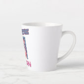 Tasse Latte Homme pathétique - Drôle conception de chat (Droite)