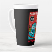 Tasse Latte Homme Robot L'homme parfait (Angle gauche)