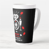 Tasse Latte Hommes homosexuels 3e anniversaire de Mariage (Angle droit)