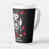 Tasse Latte Hommes homosexuels 4e anniversaire de Mariage (Angle droit)