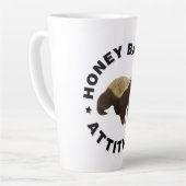 Tasse Latte Honey badger a Attitude (Angle gauche)