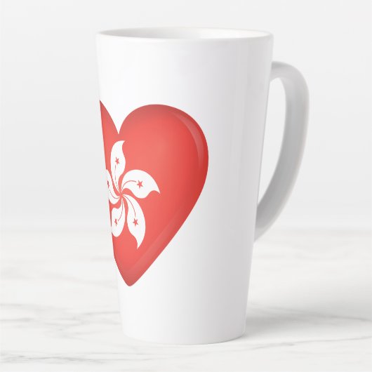 Tasse Latte Hong Kong (Angle droit)