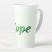 Tasse Latte Hope. (Angle droit)