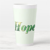 Tasse Latte Hope. (Devant)