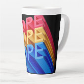 Tasse Latte Hope (Angle droit)