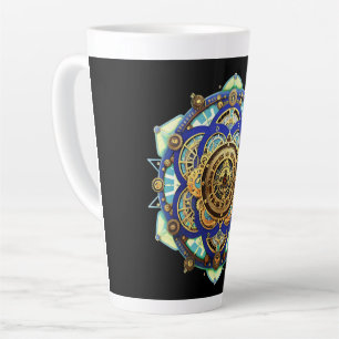 Tasse Latte Horloge mécanique incroyable