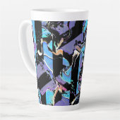 Tasse Latte Horreur pour les yeux (Angle gauche)