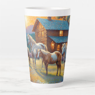 Tasse Latte Horse Farm