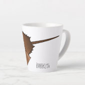 Tasse Latte Horseshoe crab (Angle droit)