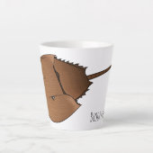 Tasse Latte Horseshoe crab (Devant)