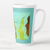 Tasse Latte Hot Heads, JE NE VEUX PAS L'ENTENDRE ! ! ! (Droite)