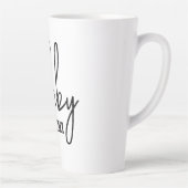 Tasse Latte Hubby & Wifey coutume de latte année établie (Droite)