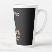 Tasse Latte Humour de professeur Teachersaurus avec de petits (Droite)
