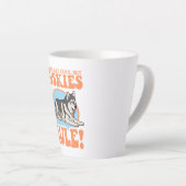 Tasse Latte Husky Dog Owner Huskies (Angle droit)