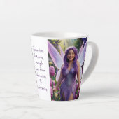 Tasse Latte Hyacinth Fairy (Angle droit)