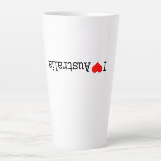 Tasse Latte I Love Australia