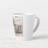 Tasse Latte I Love Paris Garden Wall (Angle droit)