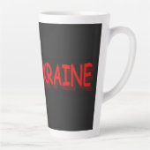 Tasse Latte "#I LOVE UKRAINE" Belle conception. Commandez dès (Droite)