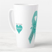 Tasse Latte I Survive Brain Surgery - Neuralgie Trigeminal (Angle gauche)