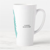 Tasse Latte I Survive Brain Surgery - Neuralgie Trigeminal (Droite)